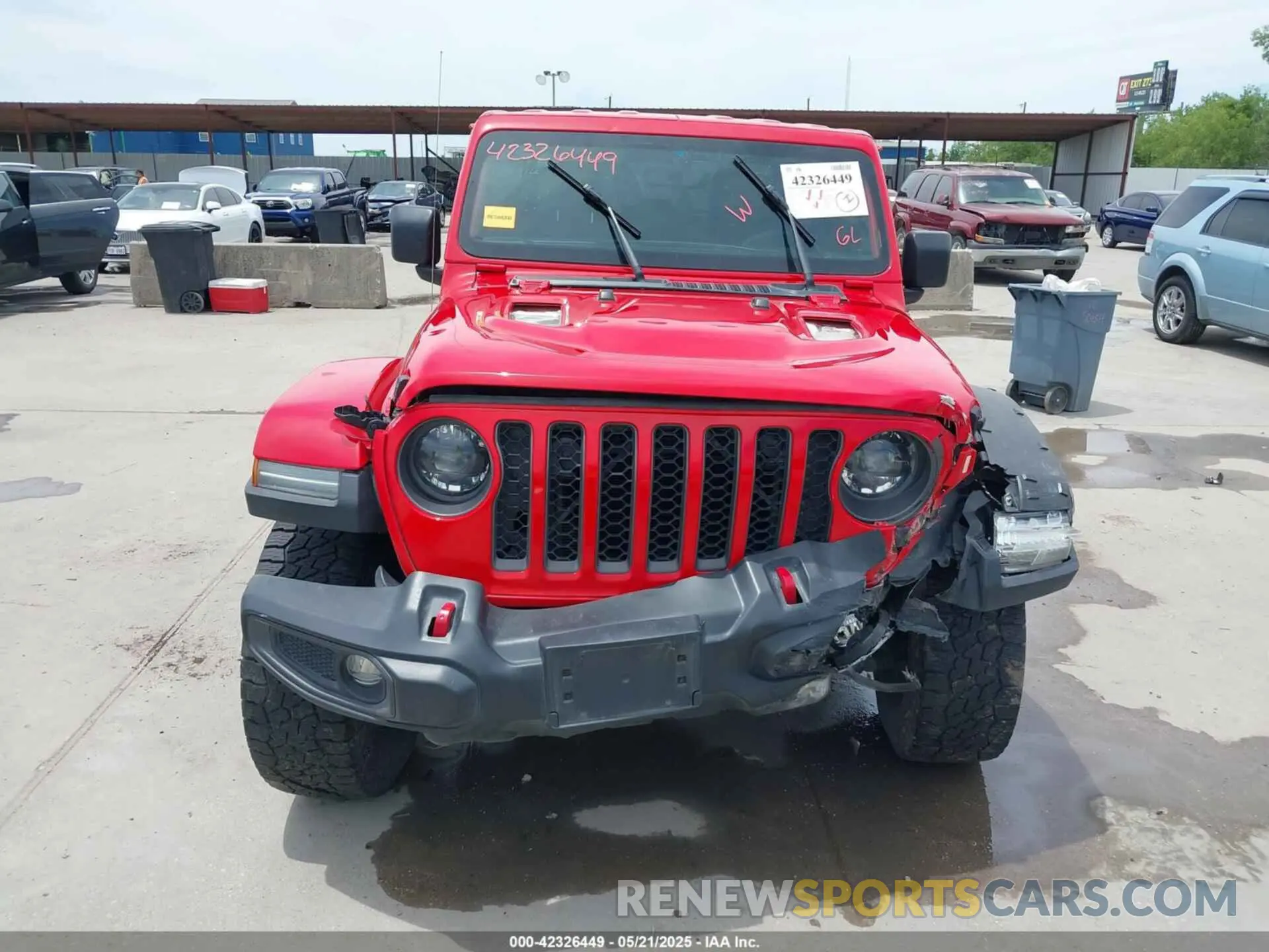 12 Photograph of a damaged car 1C6JJTBG2PL509200 JEEP GLADIATOR 2023