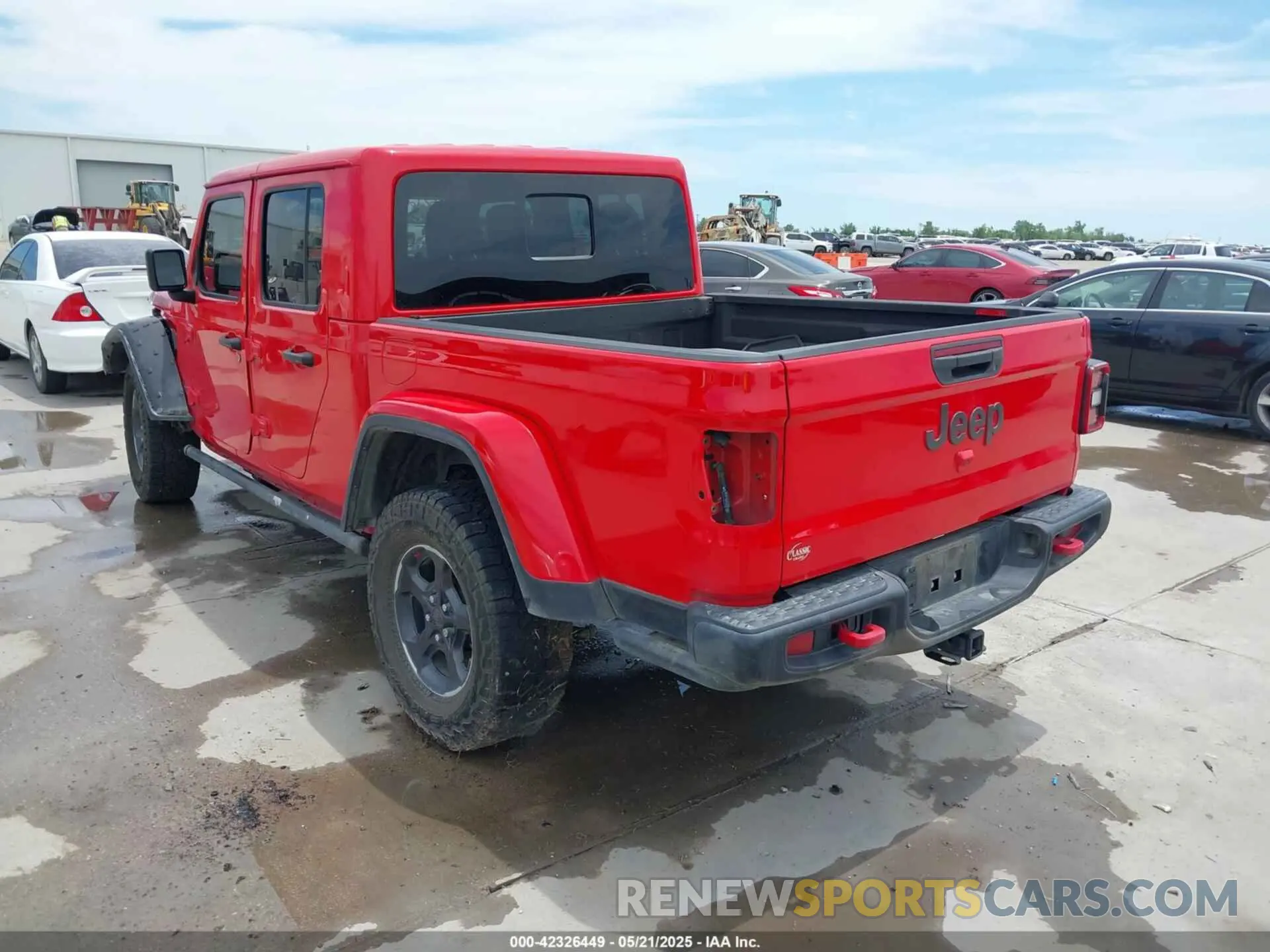 3 Photograph of a damaged car 1C6JJTBG2PL509200 JEEP GLADIATOR 2023