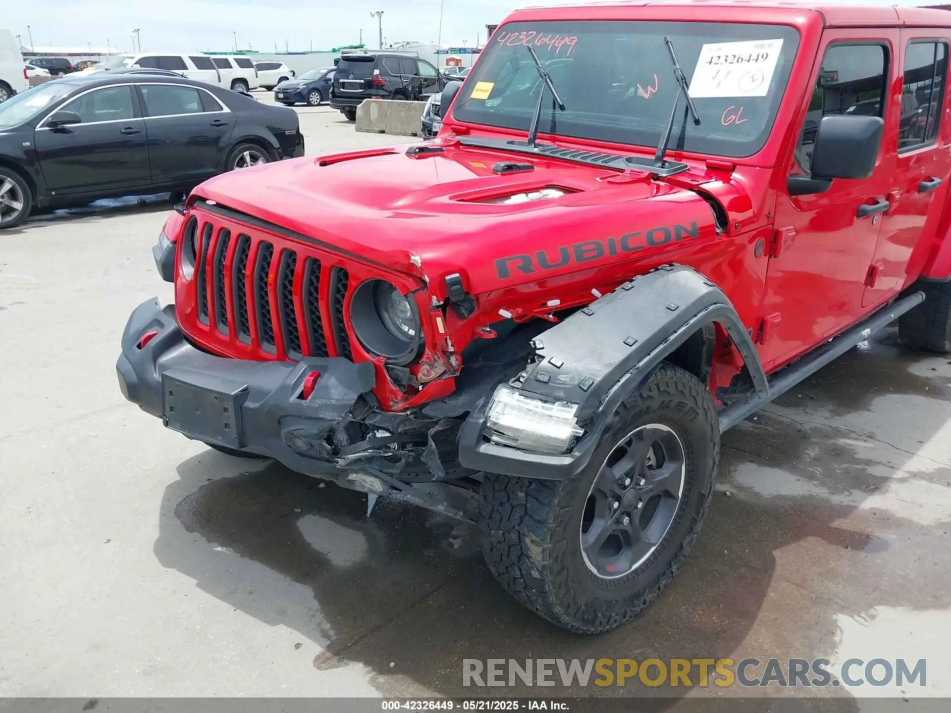 6 Photograph of a damaged car 1C6JJTBG2PL509200 JEEP GLADIATOR 2023