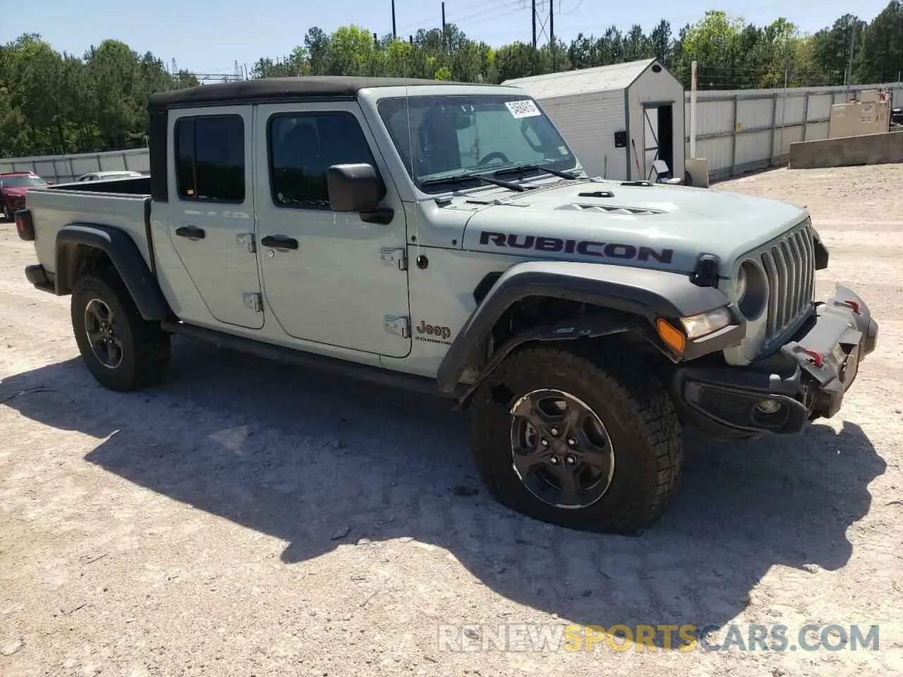 4 Photograph of a damaged car 1C6JJTBG2PL542178 JEEP GLADIATOR 2023