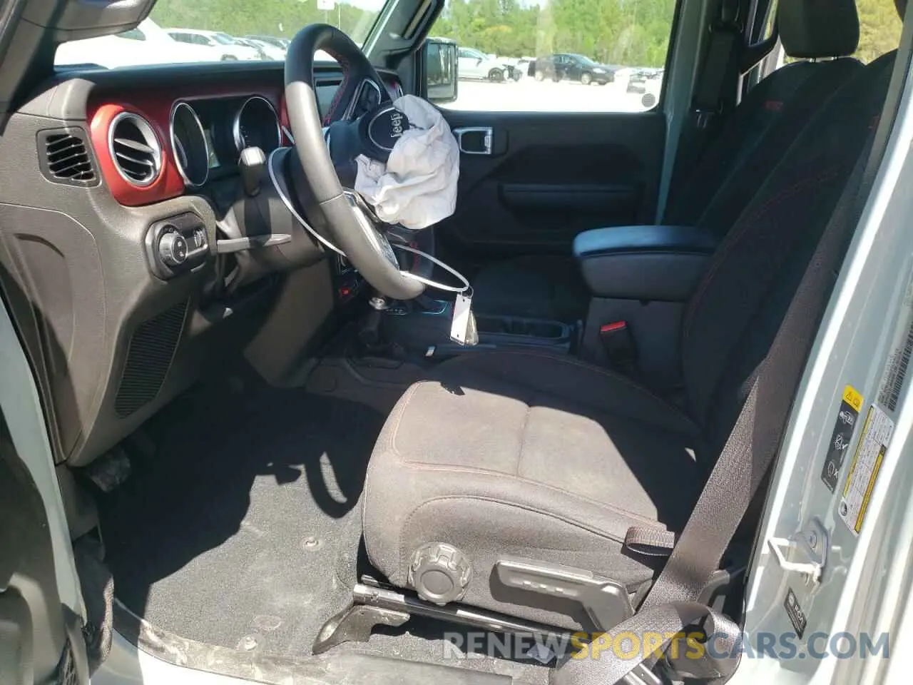 7 Photograph of a damaged car 1C6JJTBG2PL542178 JEEP GLADIATOR 2023