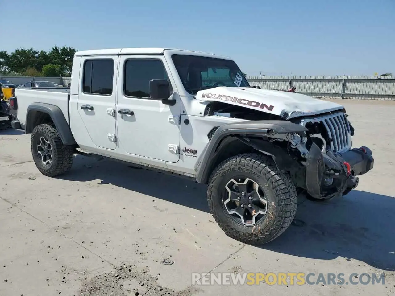4 Photograph of a damaged car 1C6JJTBG3PL525874 JEEP GLADIATOR 2023