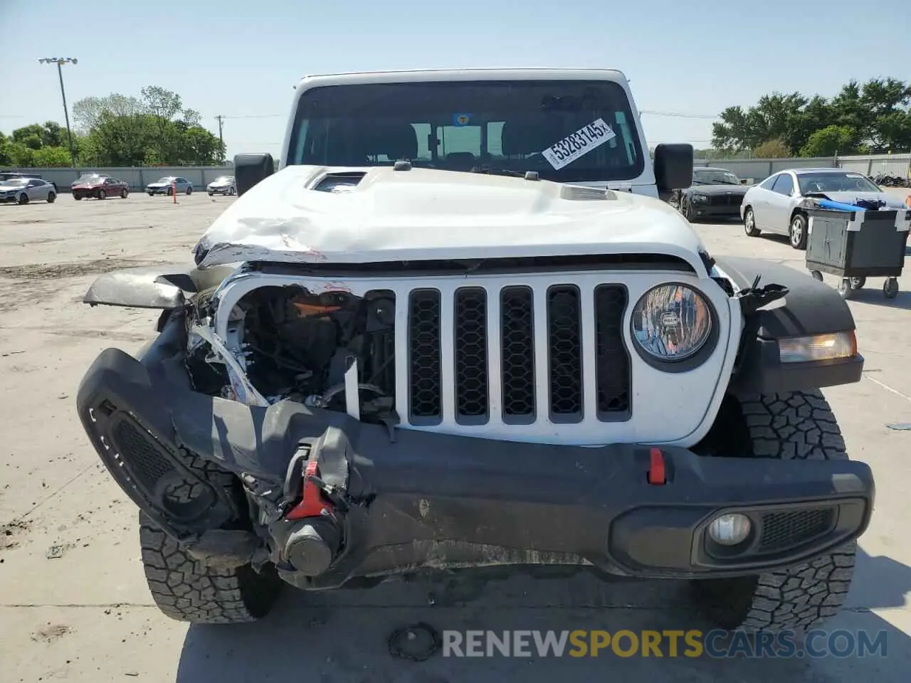 5 Photograph of a damaged car 1C6JJTBG3PL525874 JEEP GLADIATOR 2023