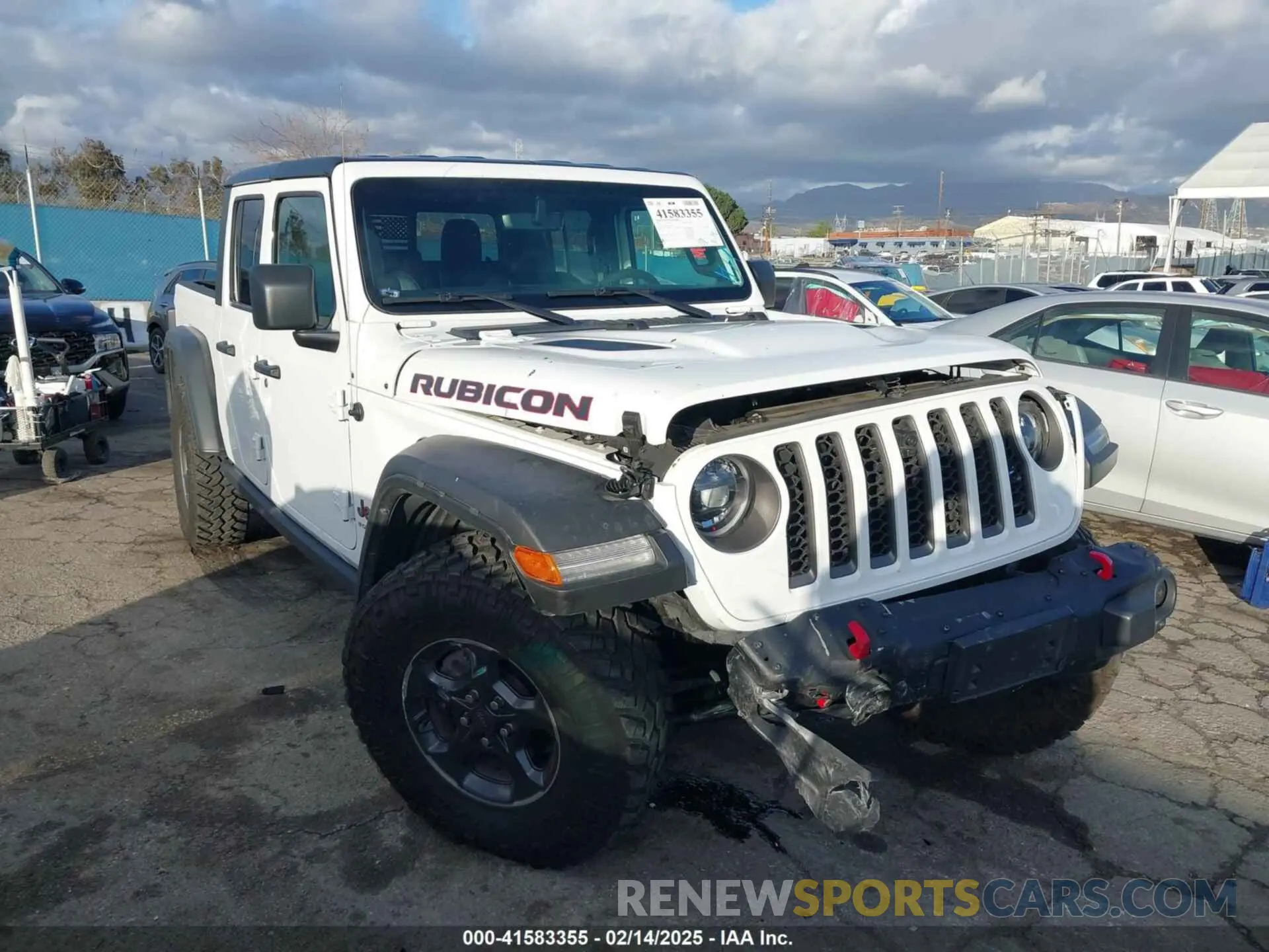 1 Photograph of a damaged car 1C6JJTBG5PL566958 JEEP GLADIATOR 2023