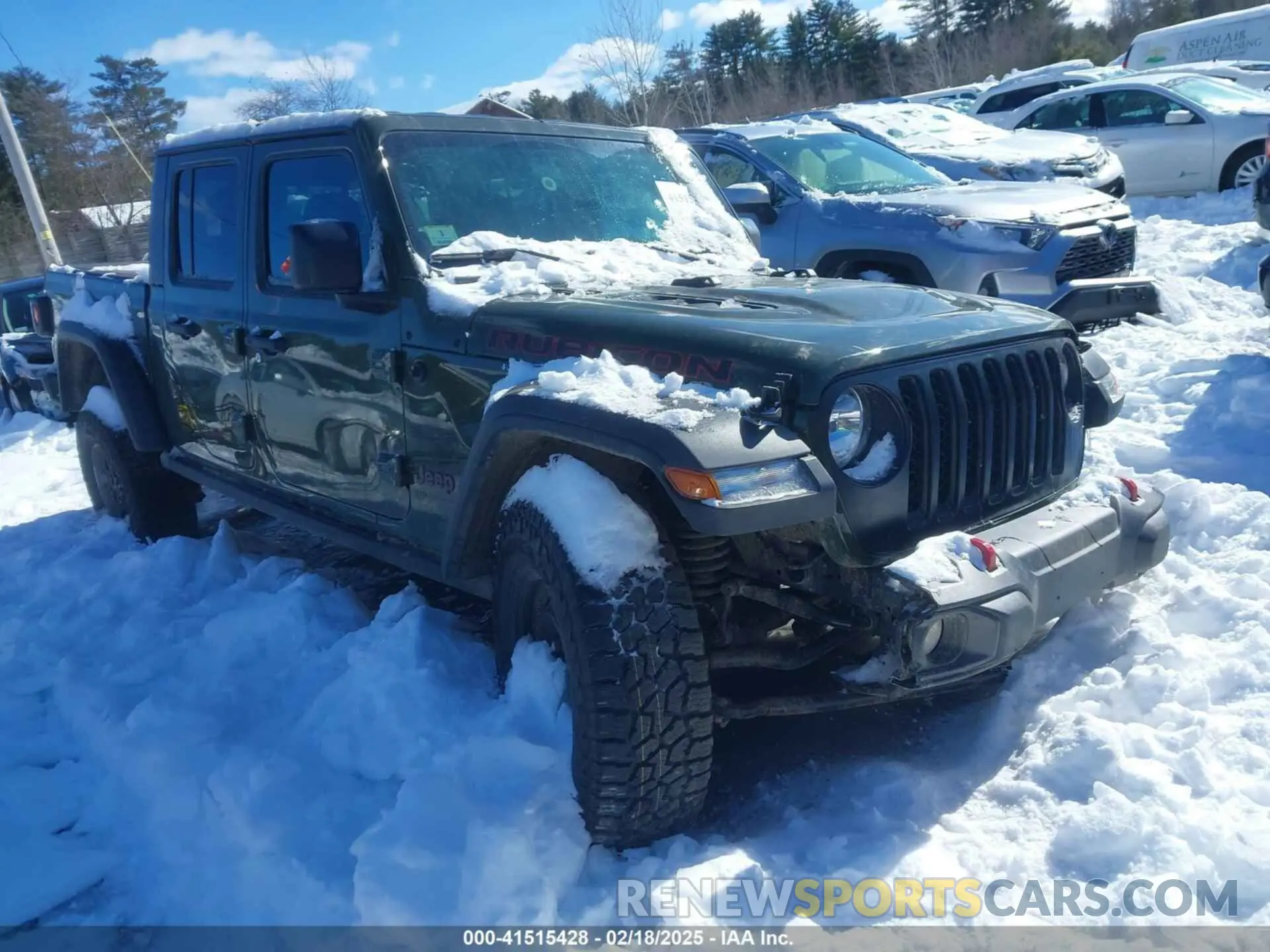 1 Photograph of a damaged car 1C6JJTBG6PL576818 JEEP GLADIATOR 2023