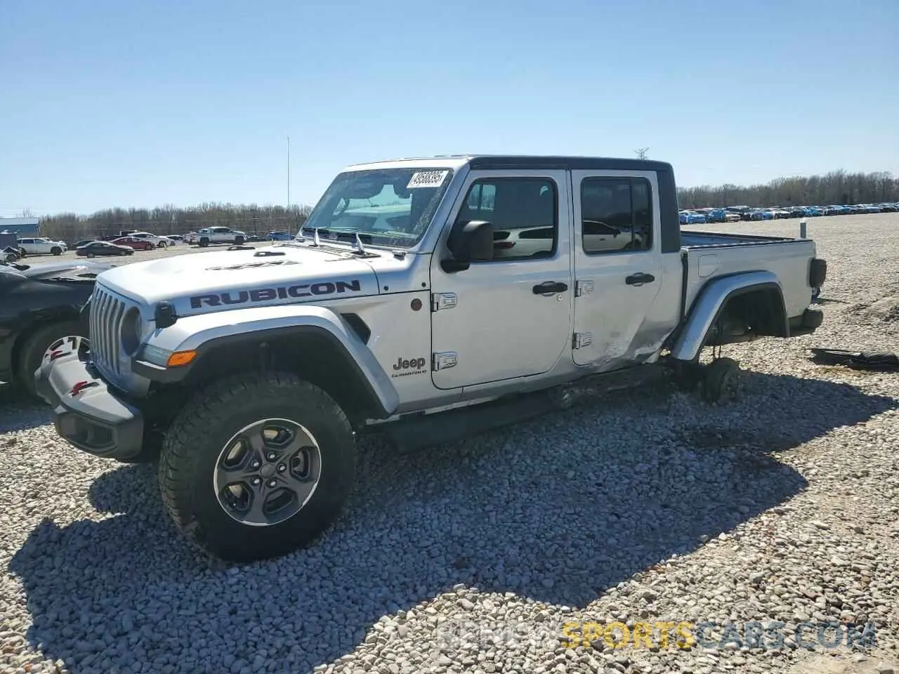 1 Photograph of a damaged car 1C6JJTBG6PL579895 JEEP GLADIATOR 2023