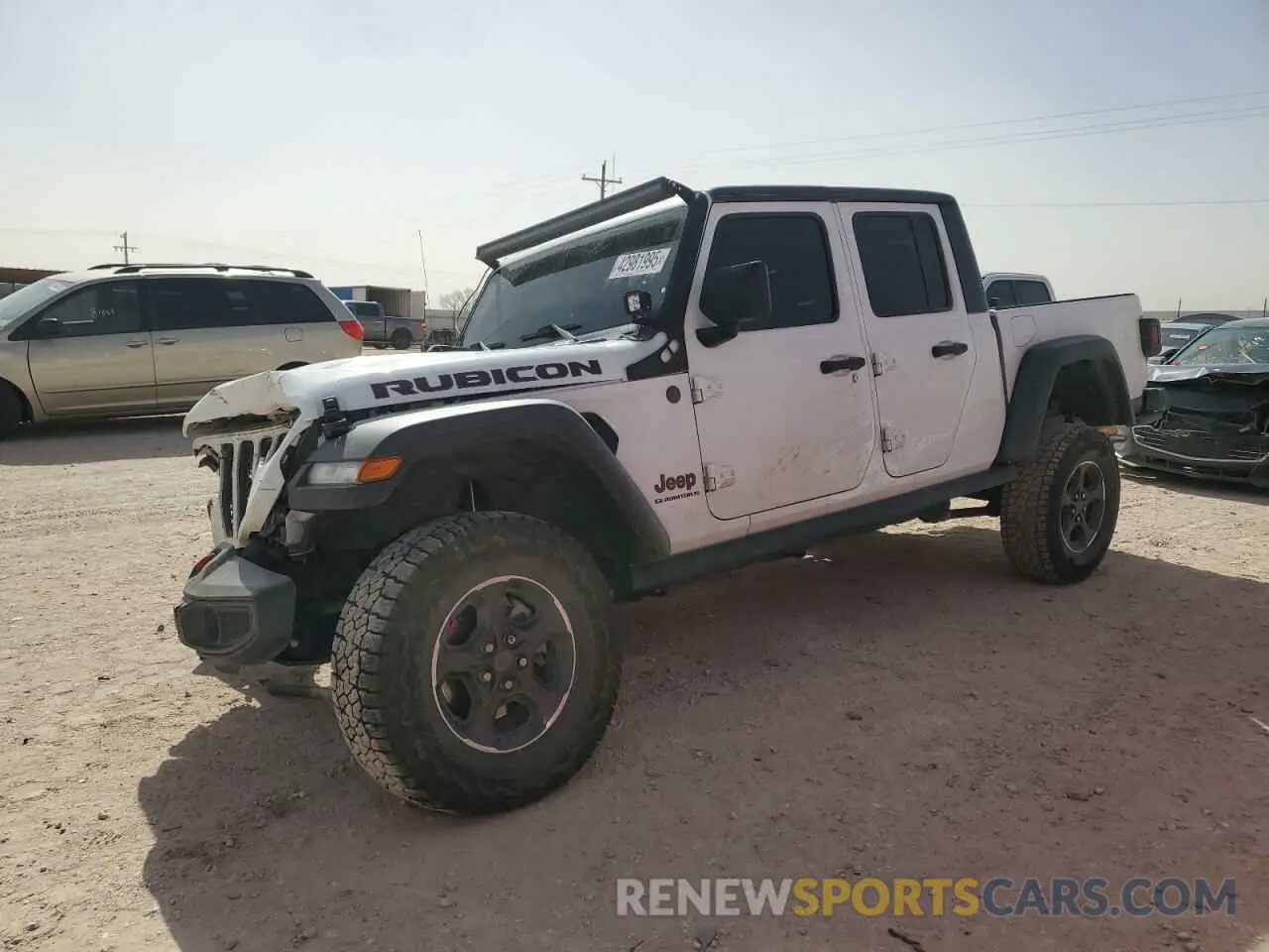 1 Photograph of a damaged car 1C6JJTBG8PL532271 JEEP GLADIATOR 2023