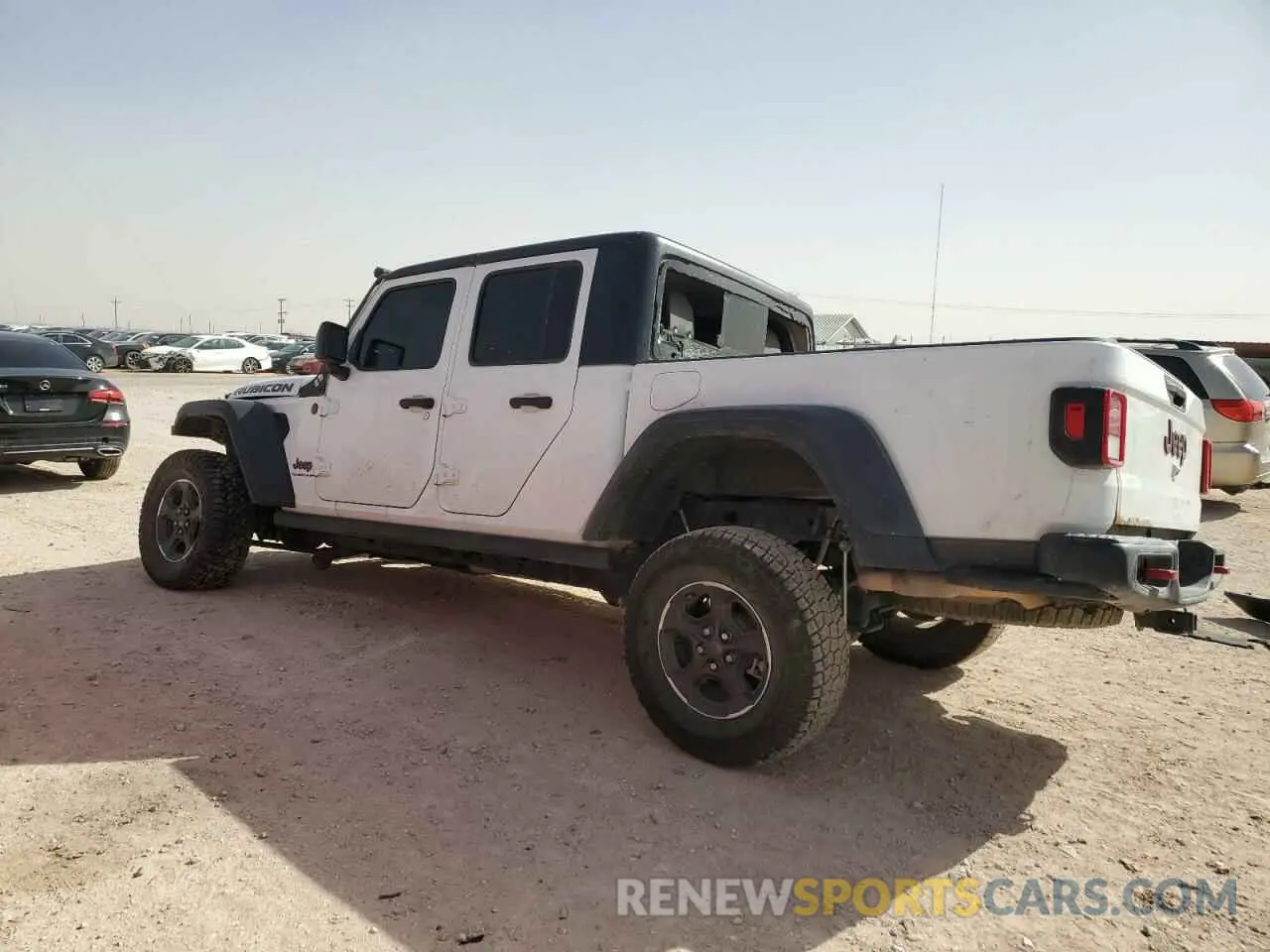 2 Photograph of a damaged car 1C6JJTBG8PL532271 JEEP GLADIATOR 2023