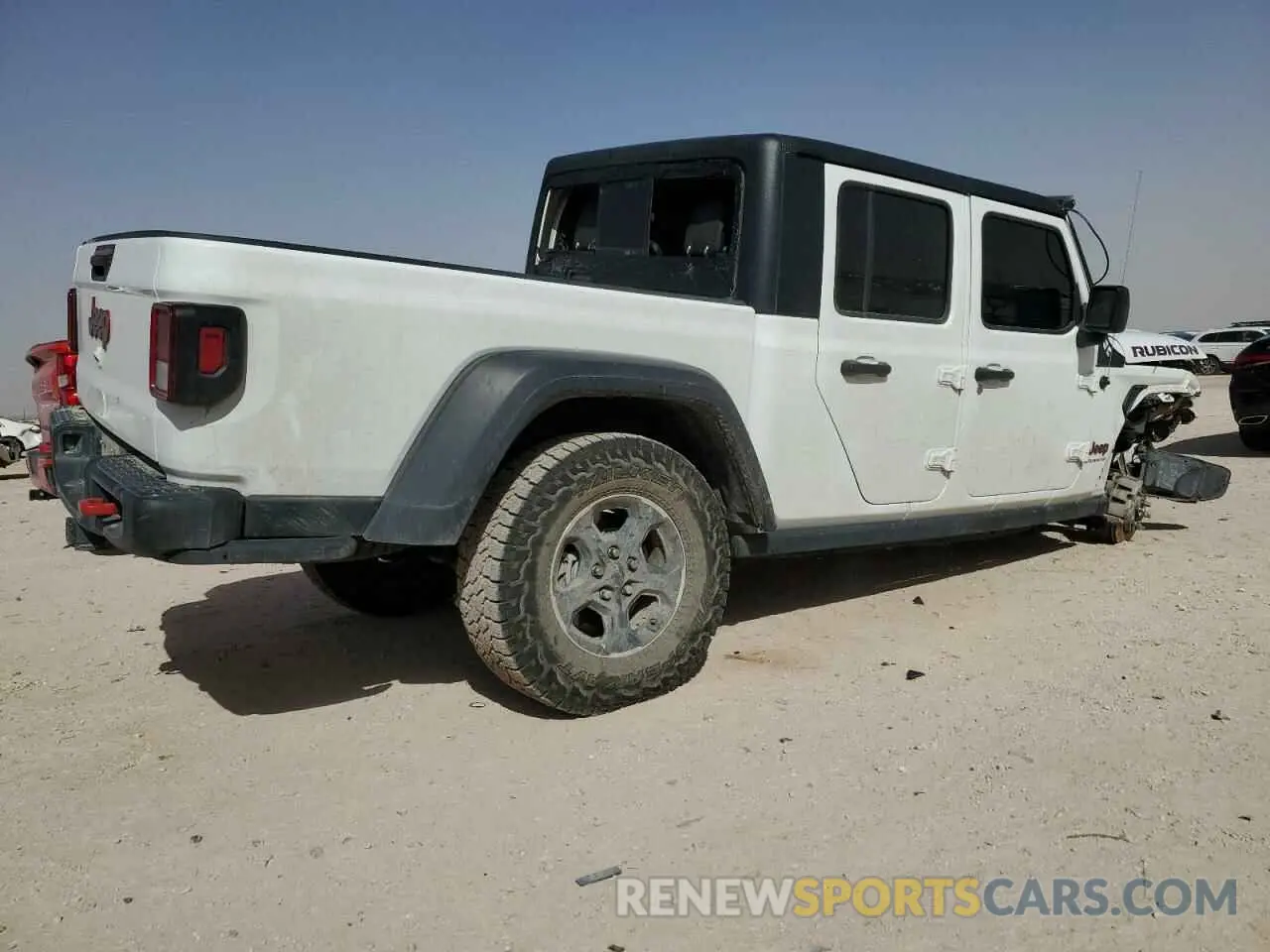 3 Photograph of a damaged car 1C6JJTBG8PL532271 JEEP GLADIATOR 2023