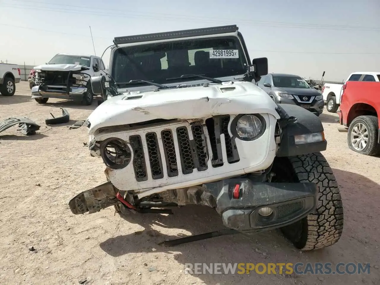 5 Photograph of a damaged car 1C6JJTBG8PL532271 JEEP GLADIATOR 2023