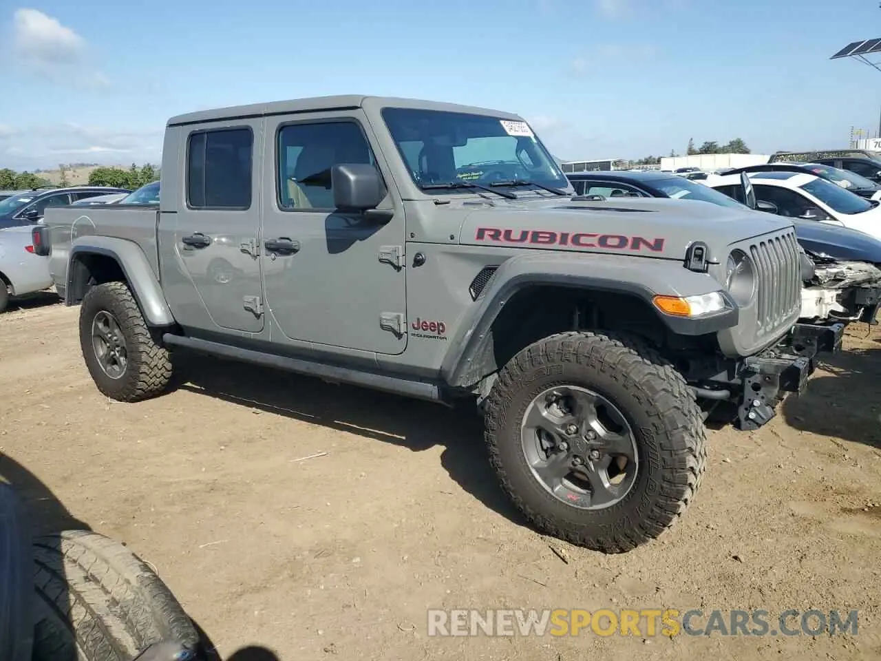 4 Photograph of a damaged car 1C6JJTBG8PL550219 JEEP GLADIATOR 2023