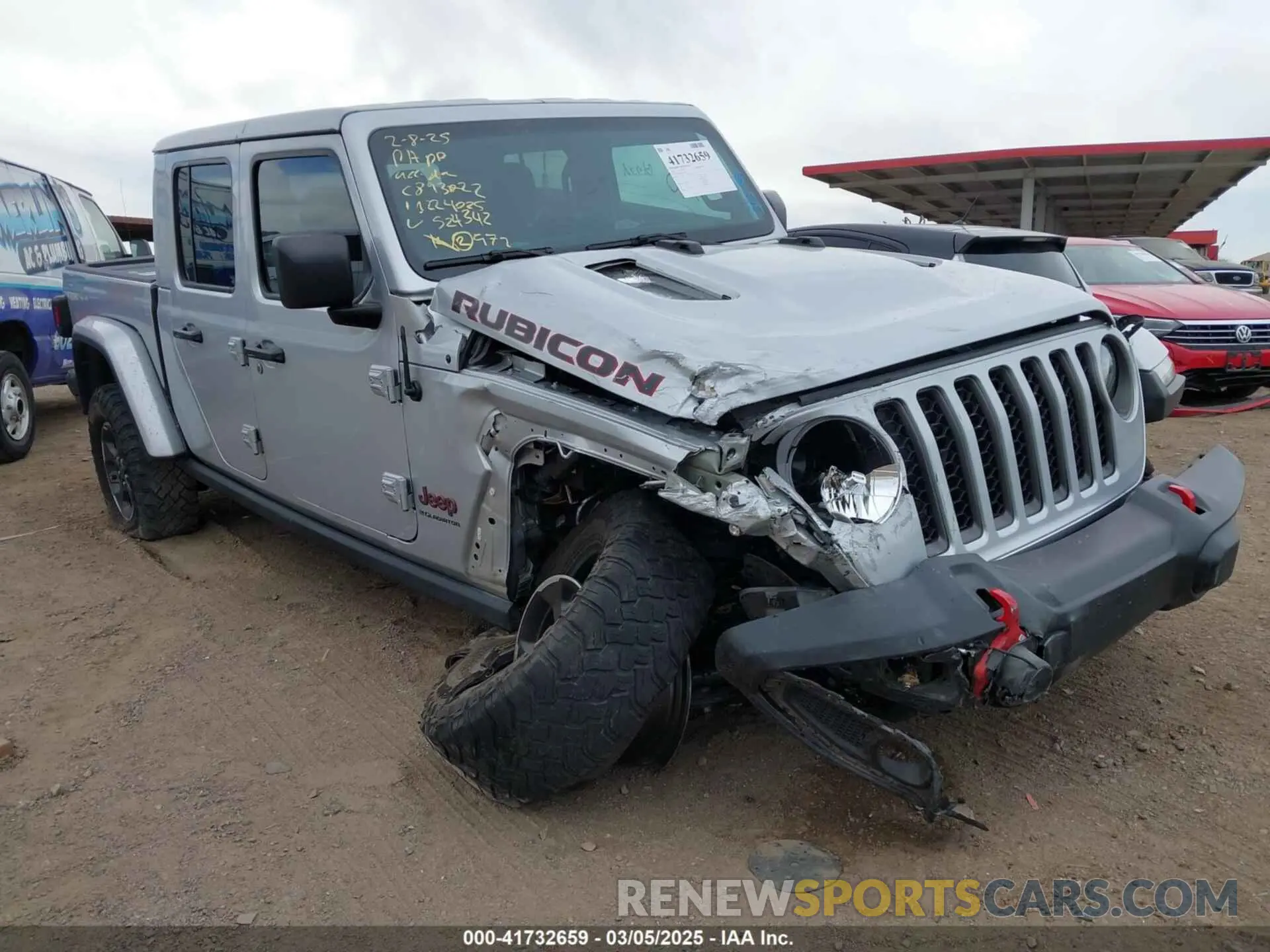 6 Photograph of a damaged car 1C6JJTBG9PL524342 JEEP GLADIATOR 2023