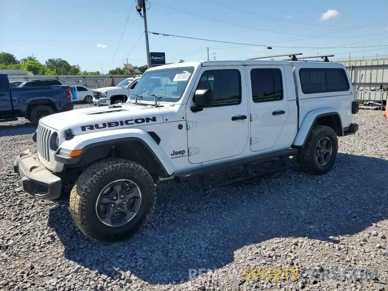 1 Photograph of a damaged car 1C6JJTBG9PL546437 JEEP GLADIATOR 2023