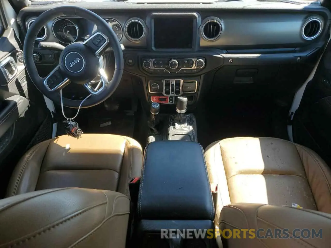 8 Photograph of a damaged car 1C6JJTBG9PL546437 JEEP GLADIATOR 2023