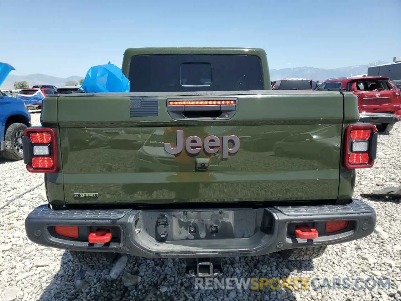 6 Photograph of a damaged car 1C6JJTBM8PL515539 JEEP GLADIATOR 2023
