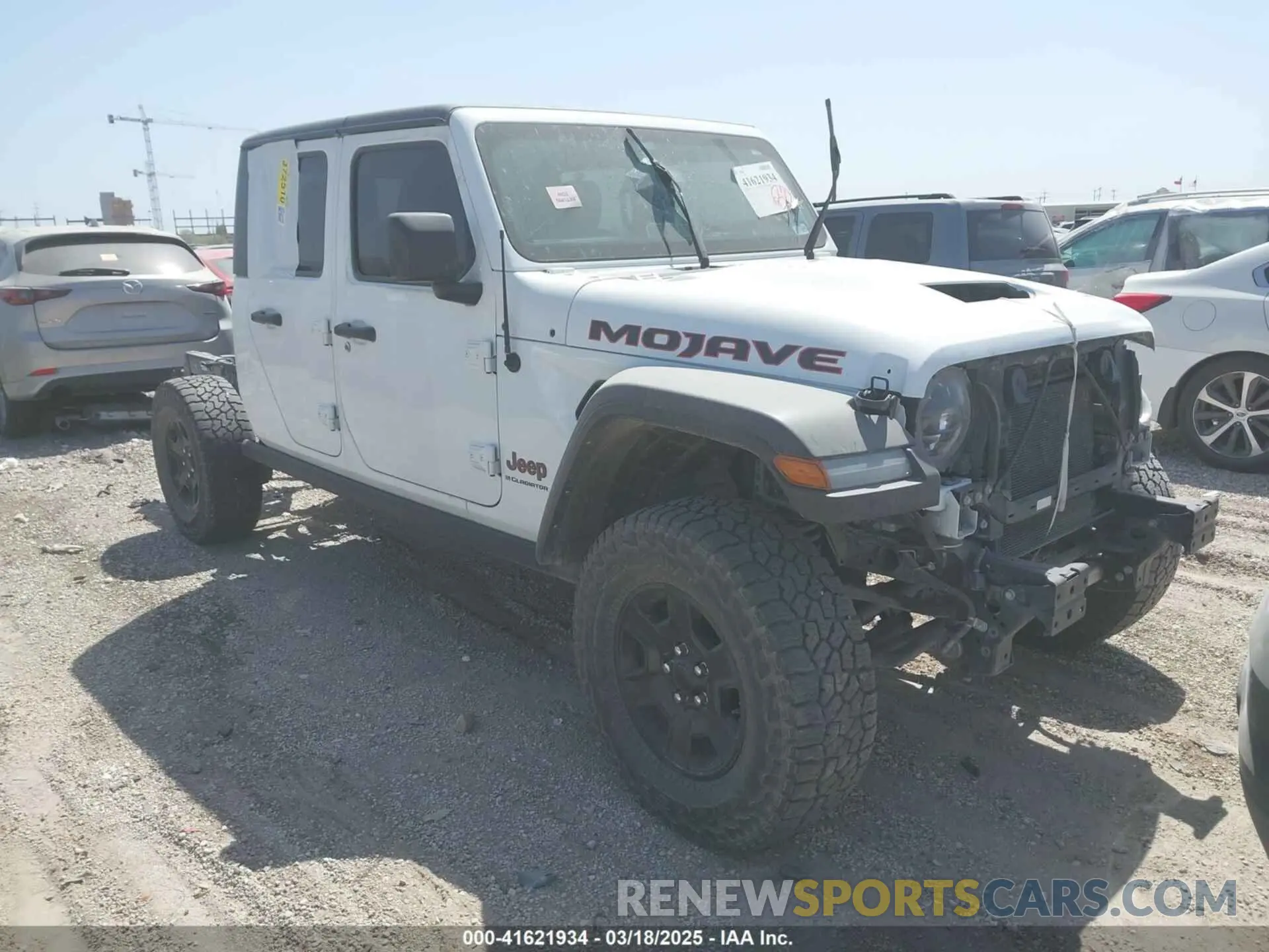 1 Photograph of a damaged car 1C6JJTEG0PL536472 JEEP GLADIATOR 2023