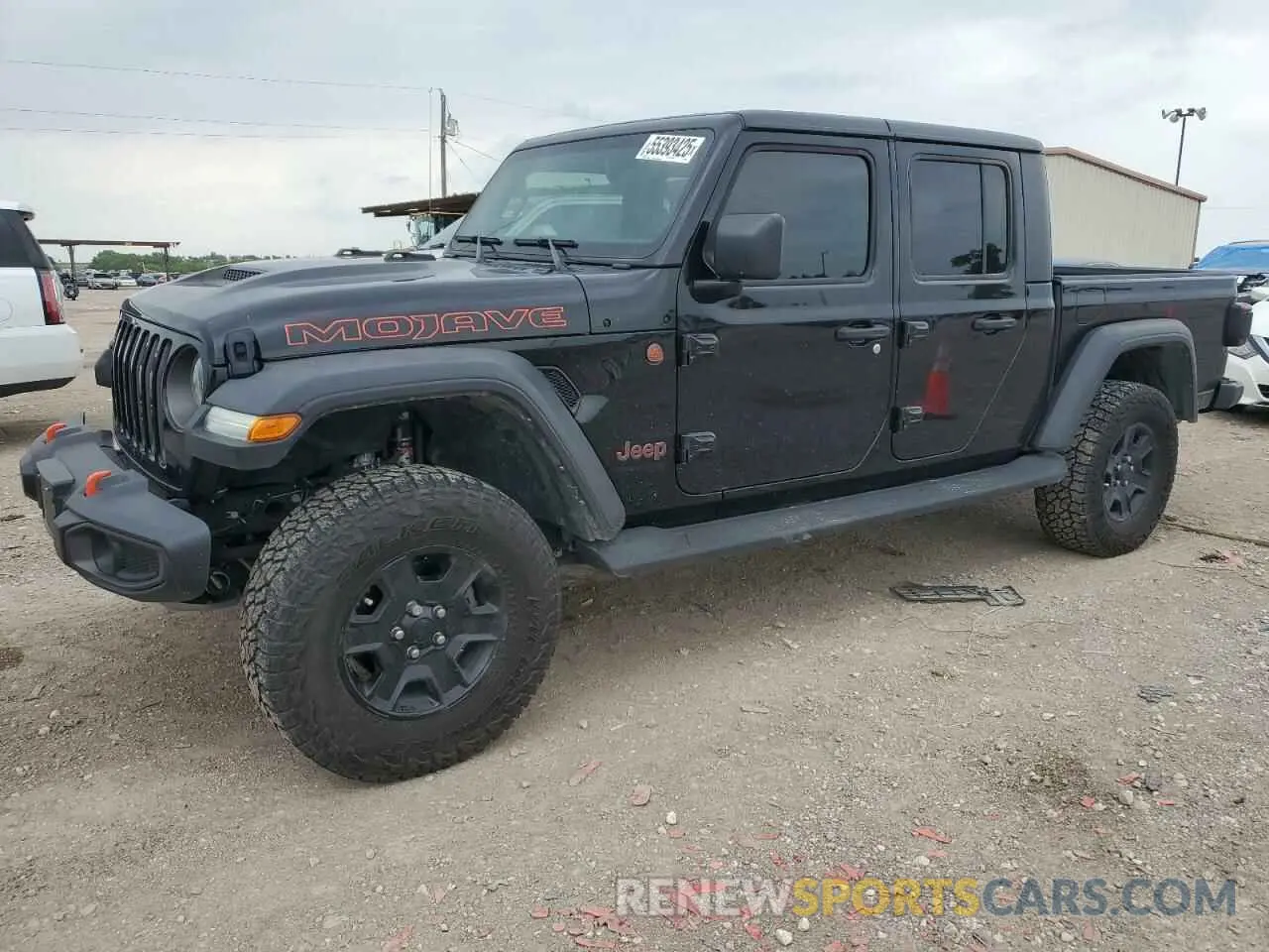 1 Photograph of a damaged car 1C6JJTEG0PL568435 JEEP GLADIATOR 2023