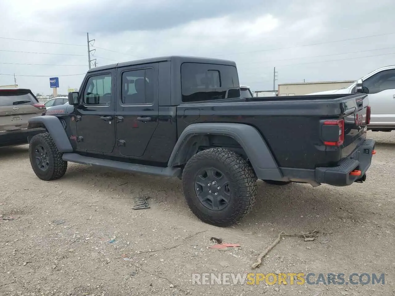 2 Photograph of a damaged car 1C6JJTEG0PL568435 JEEP GLADIATOR 2023