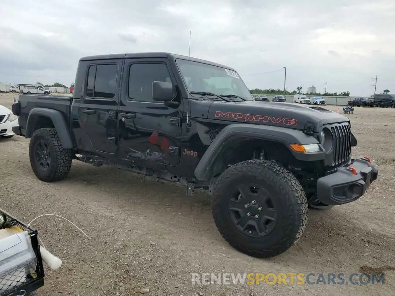 4 Photograph of a damaged car 1C6JJTEG0PL568435 JEEP GLADIATOR 2023