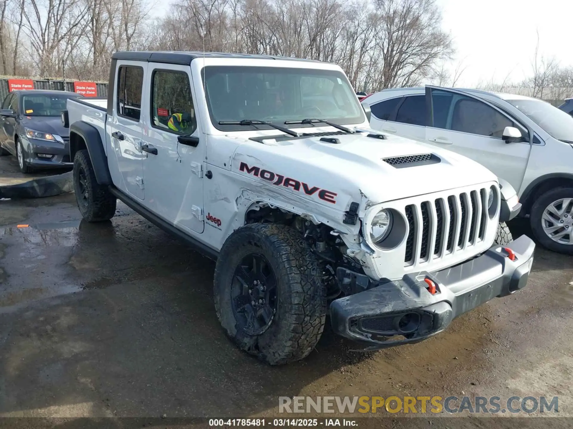 1 Photograph of a damaged car 1C6JJTEG6PL575342 JEEP GLADIATOR 2023