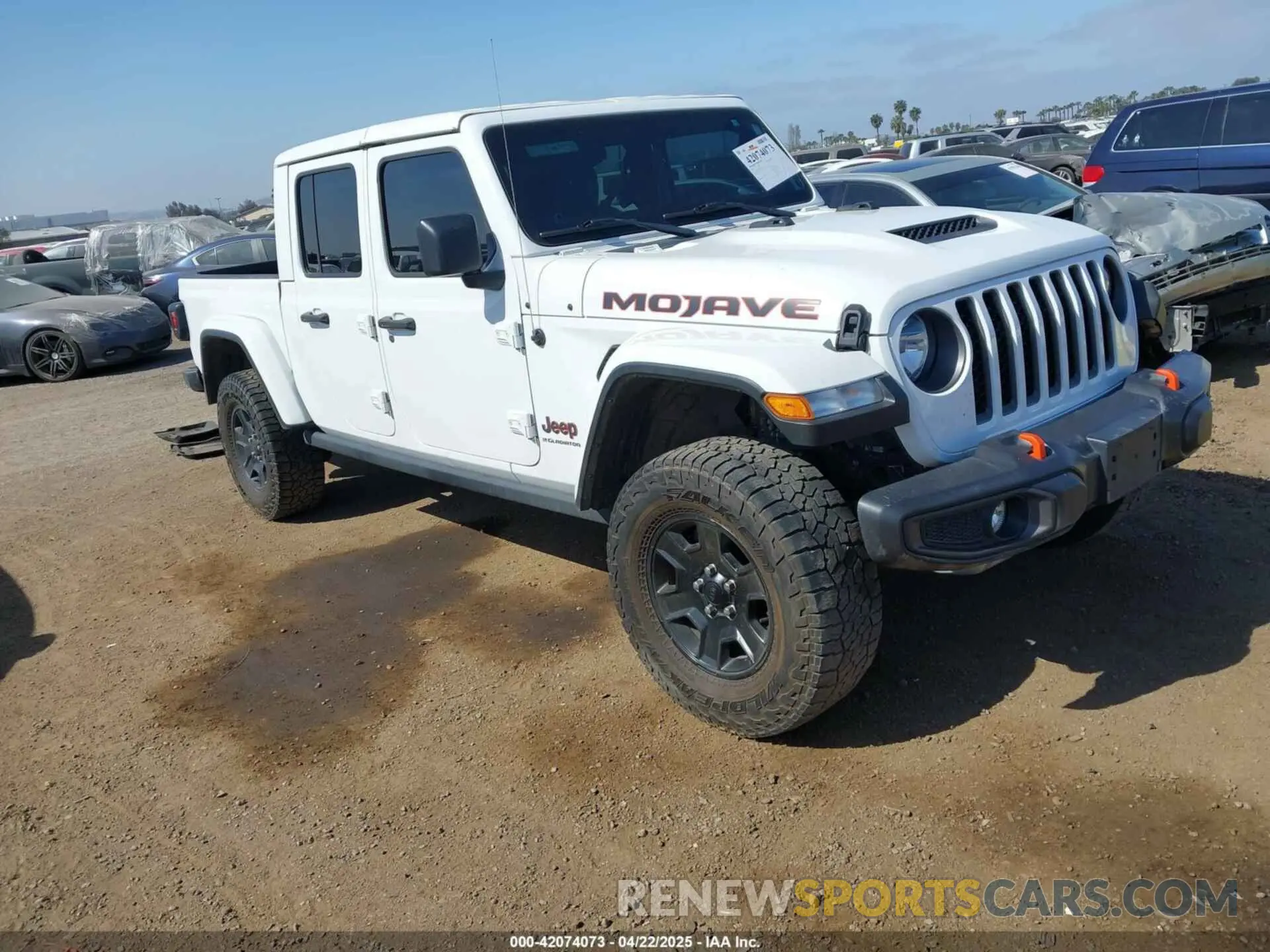 1 Photograph of a damaged car 1C6JJTEG7PL536582 JEEP GLADIATOR 2023
