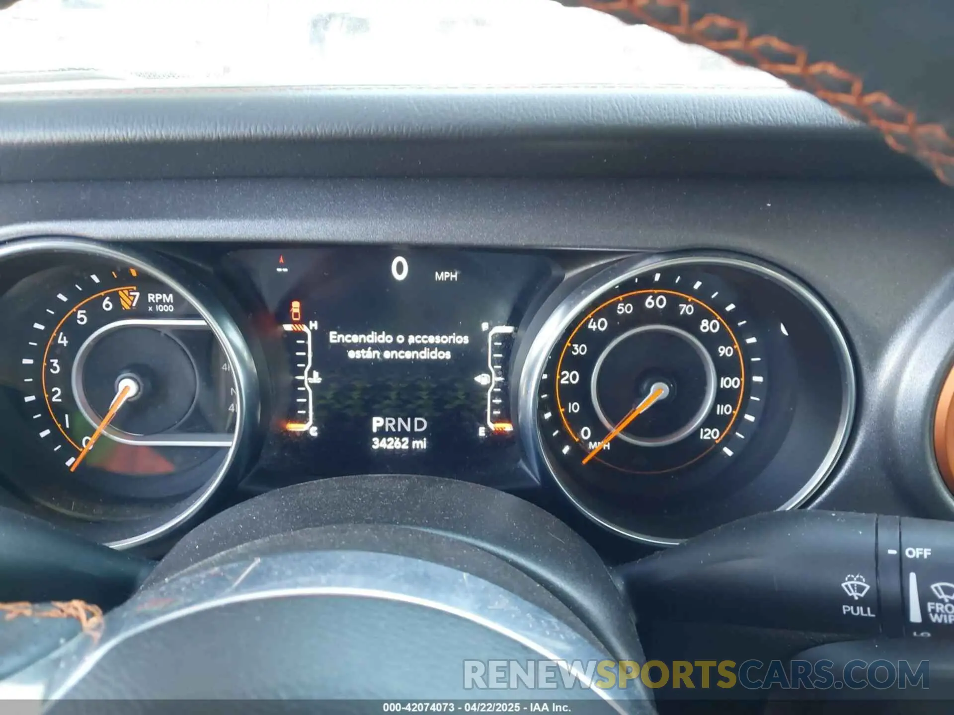 7 Photograph of a damaged car 1C6JJTEG7PL536582 JEEP GLADIATOR 2023