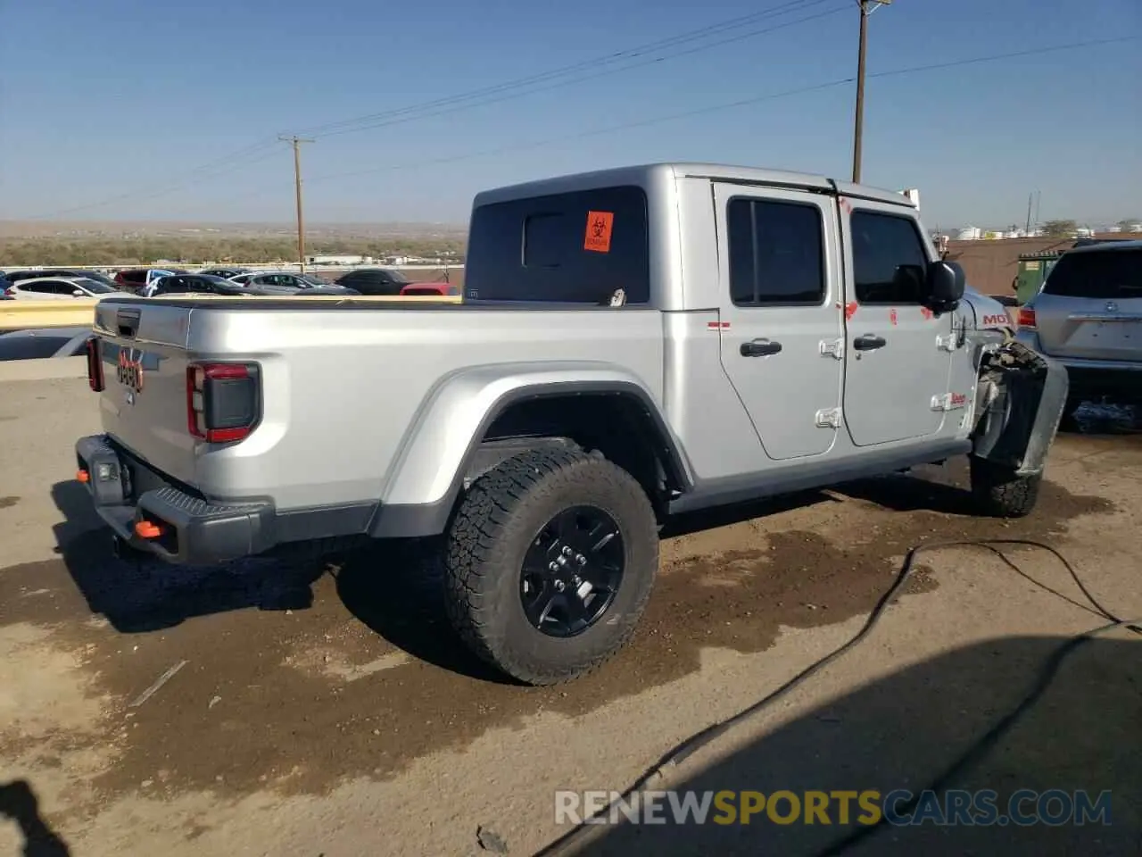 3 Photograph of a damaged car 1C6JJTEG9PL587727 JEEP GLADIATOR 2023