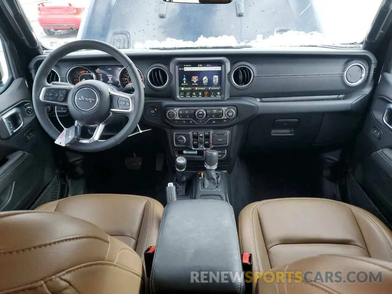8 Photograph of a damaged car 1C6JJTFM7PL548798 JEEP GLADIATOR 2023
