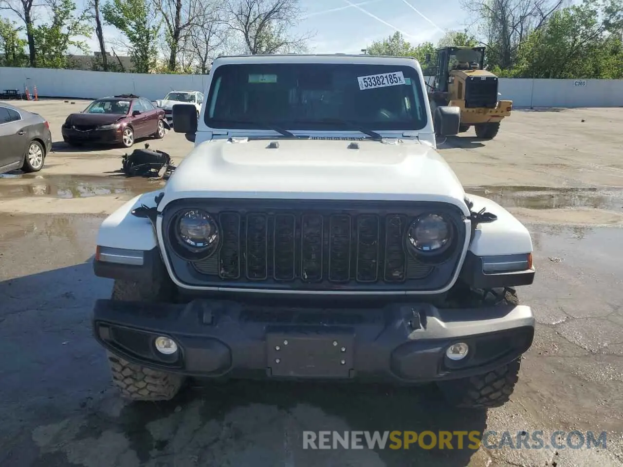 5 Photograph of a damaged car 1C6HJTAG0RL121370 JEEP GLADIATOR 2024