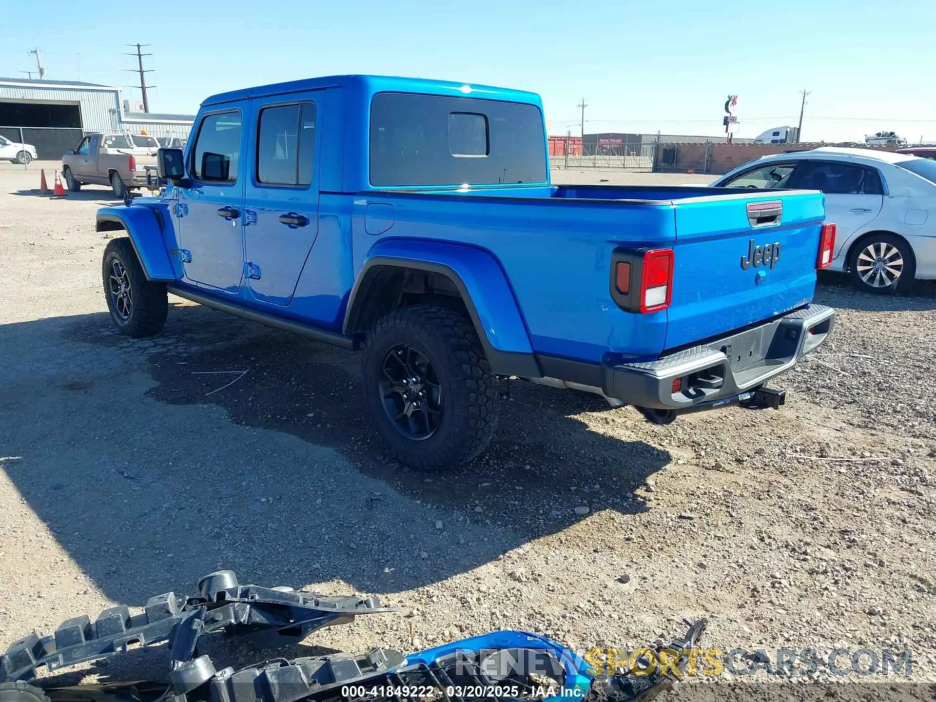 3 Photograph of a damaged car 1C6HJTAG0RL123040 JEEP GLADIATOR 2024