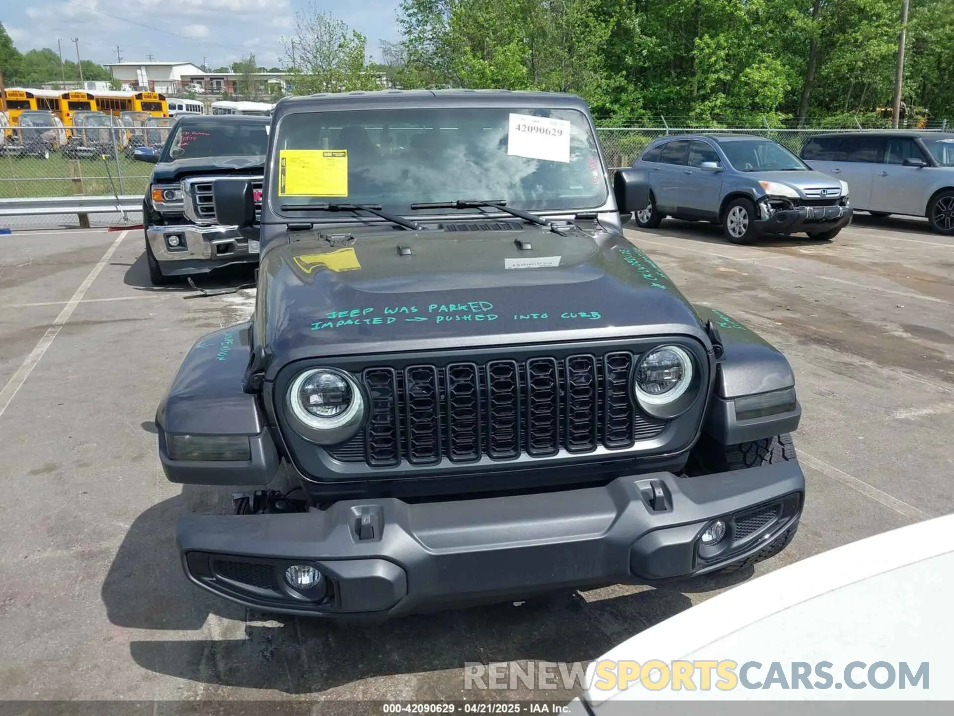 13 Photograph of a damaged car 1C6HJTAG0RL131543 JEEP GLADIATOR 2024
