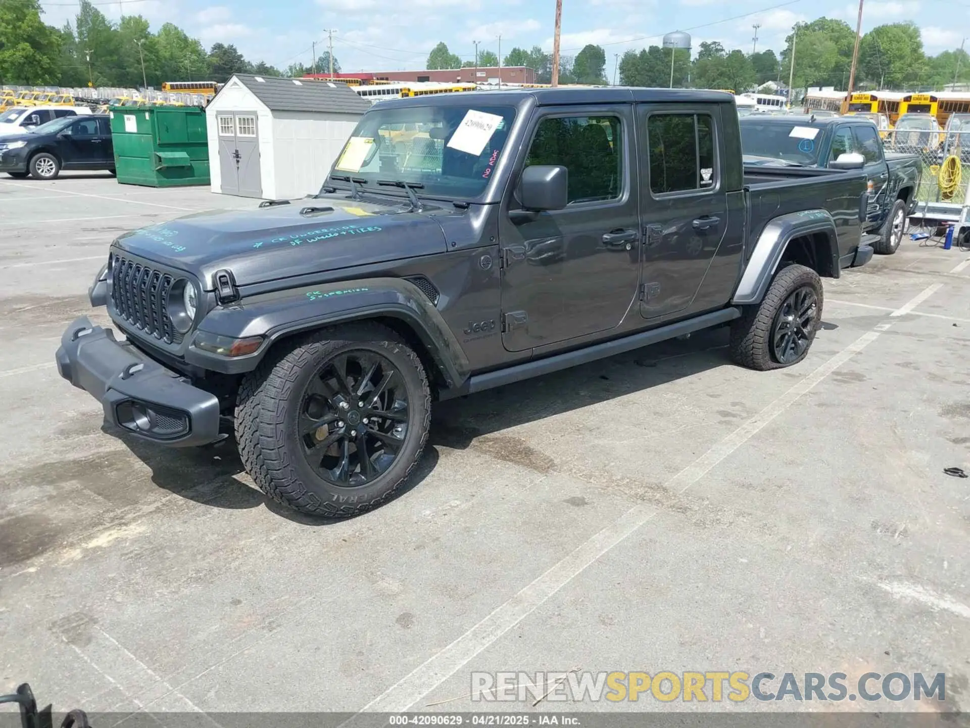 2 Photograph of a damaged car 1C6HJTAG0RL131543 JEEP GLADIATOR 2024