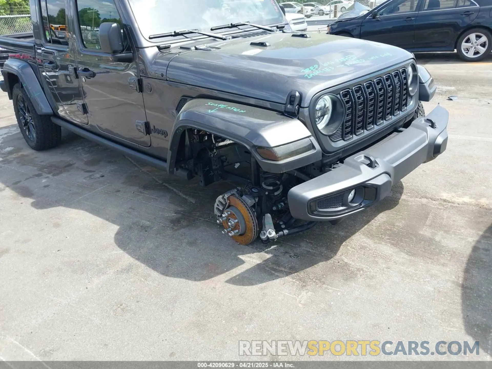 6 Photograph of a damaged car 1C6HJTAG0RL131543 JEEP GLADIATOR 2024