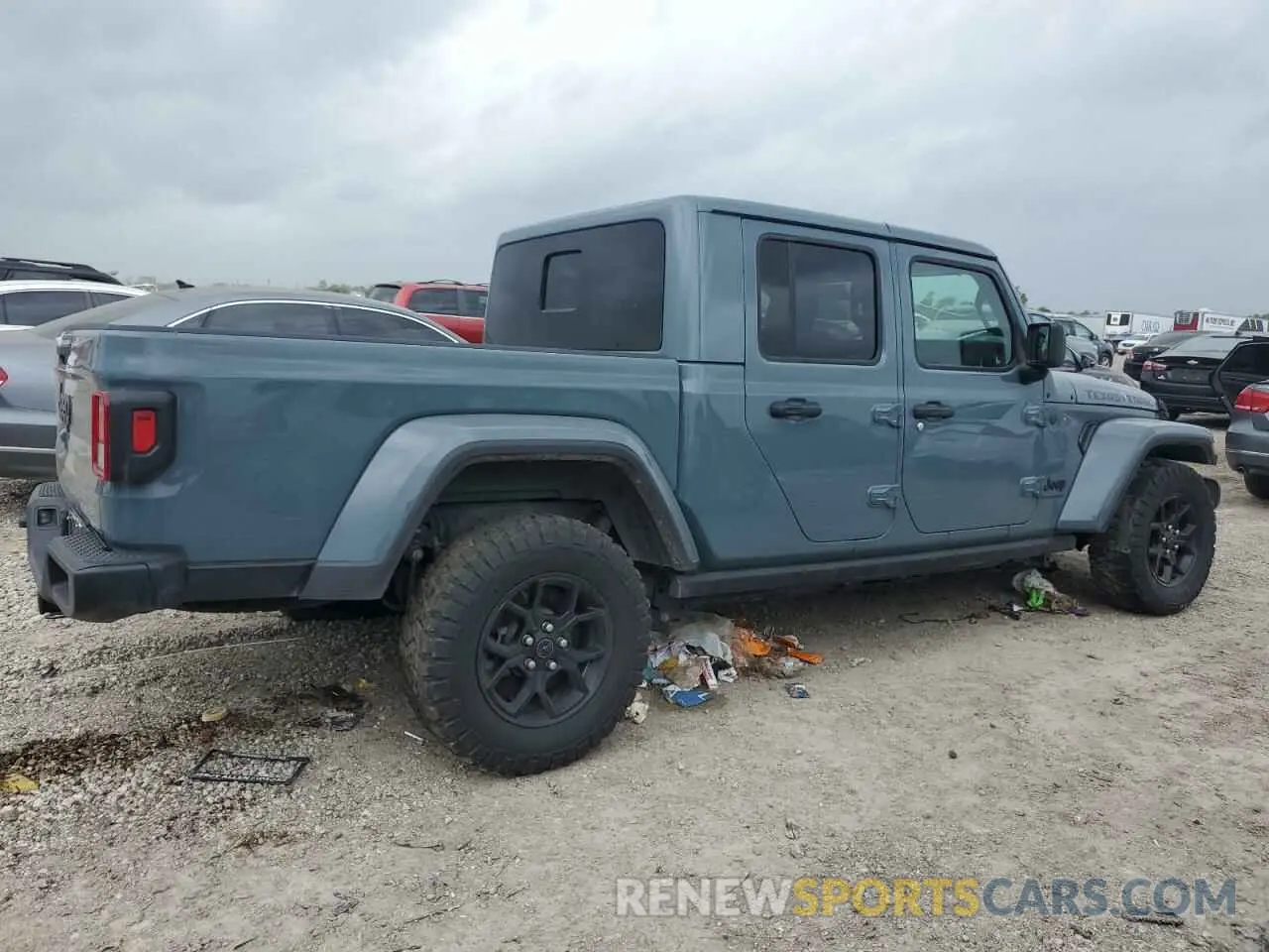3 Photograph of a damaged car 1C6HJTAG1RL131910 JEEP GLADIATOR 2024