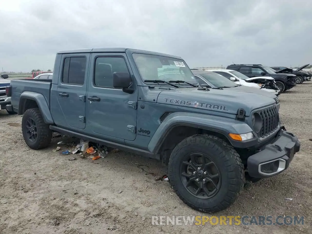 4 Photograph of a damaged car 1C6HJTAG1RL131910 JEEP GLADIATOR 2024