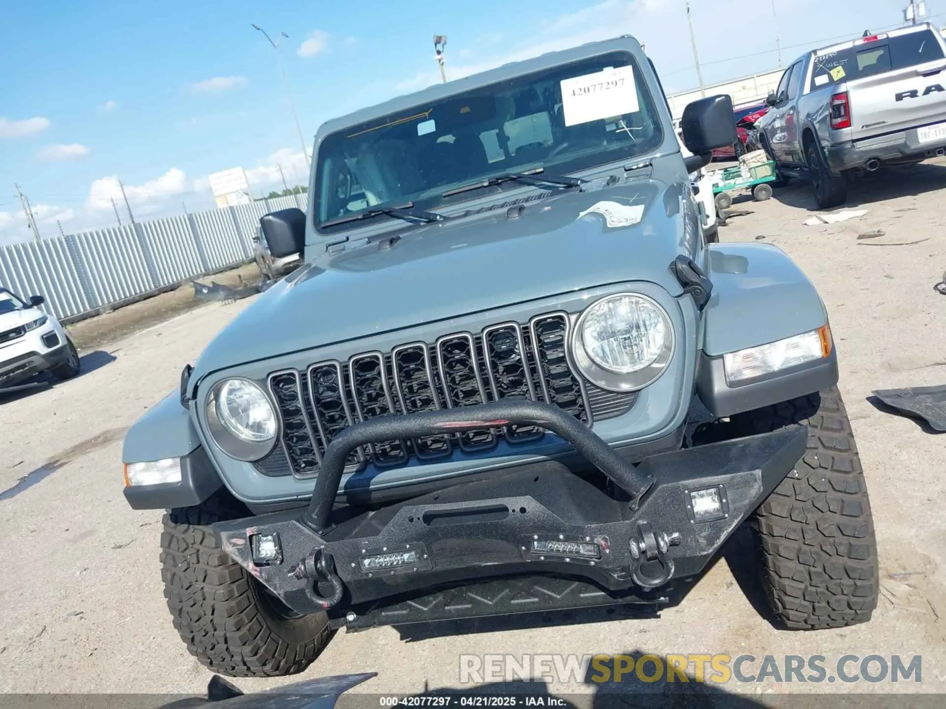 6 Photograph of a damaged car 1C6HJTAG4RL133974 JEEP GLADIATOR 2024