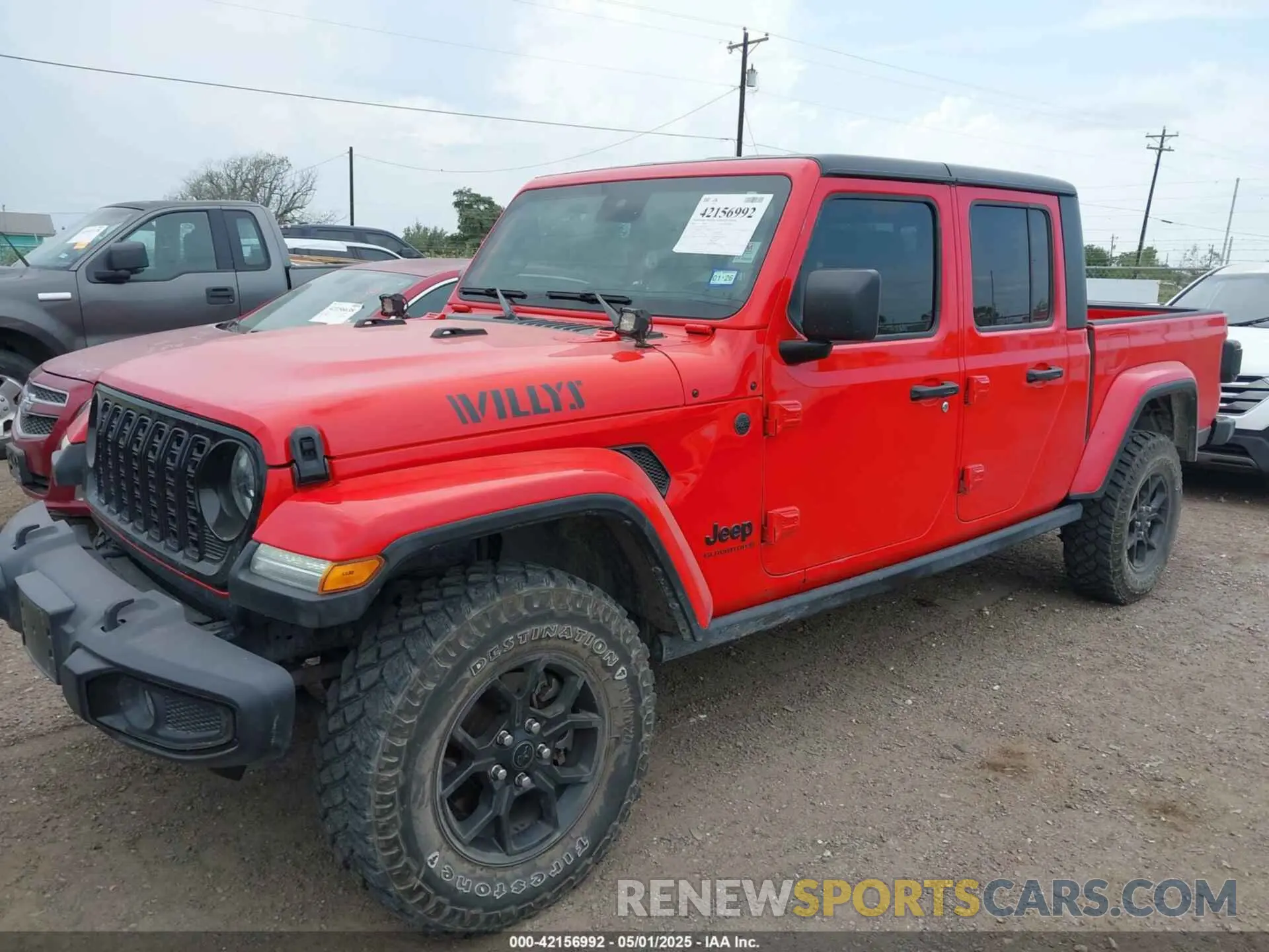 2 Photograph of a damaged car 1C6HJTAG5RL101616 JEEP GLADIATOR 2024