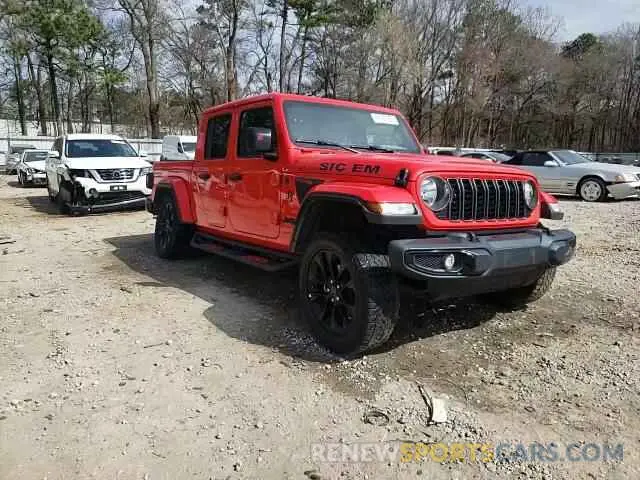 14 Photograph of a damaged car 1C6HJTAG5RL125558 JEEP GLADIATOR 2024