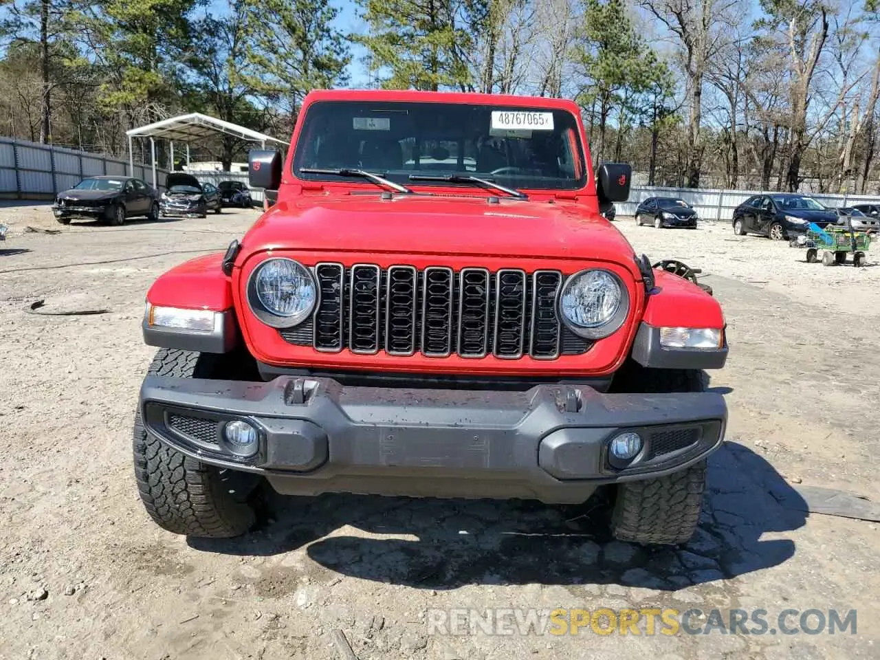 5 Photograph of a damaged car 1C6HJTAG5RL125558 JEEP GLADIATOR 2024