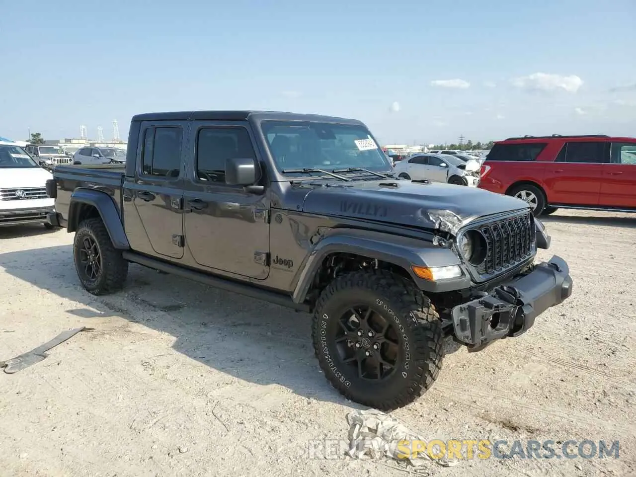 4 Photograph of a damaged car 1C6HJTAG6RL107893 JEEP GLADIATOR 2024