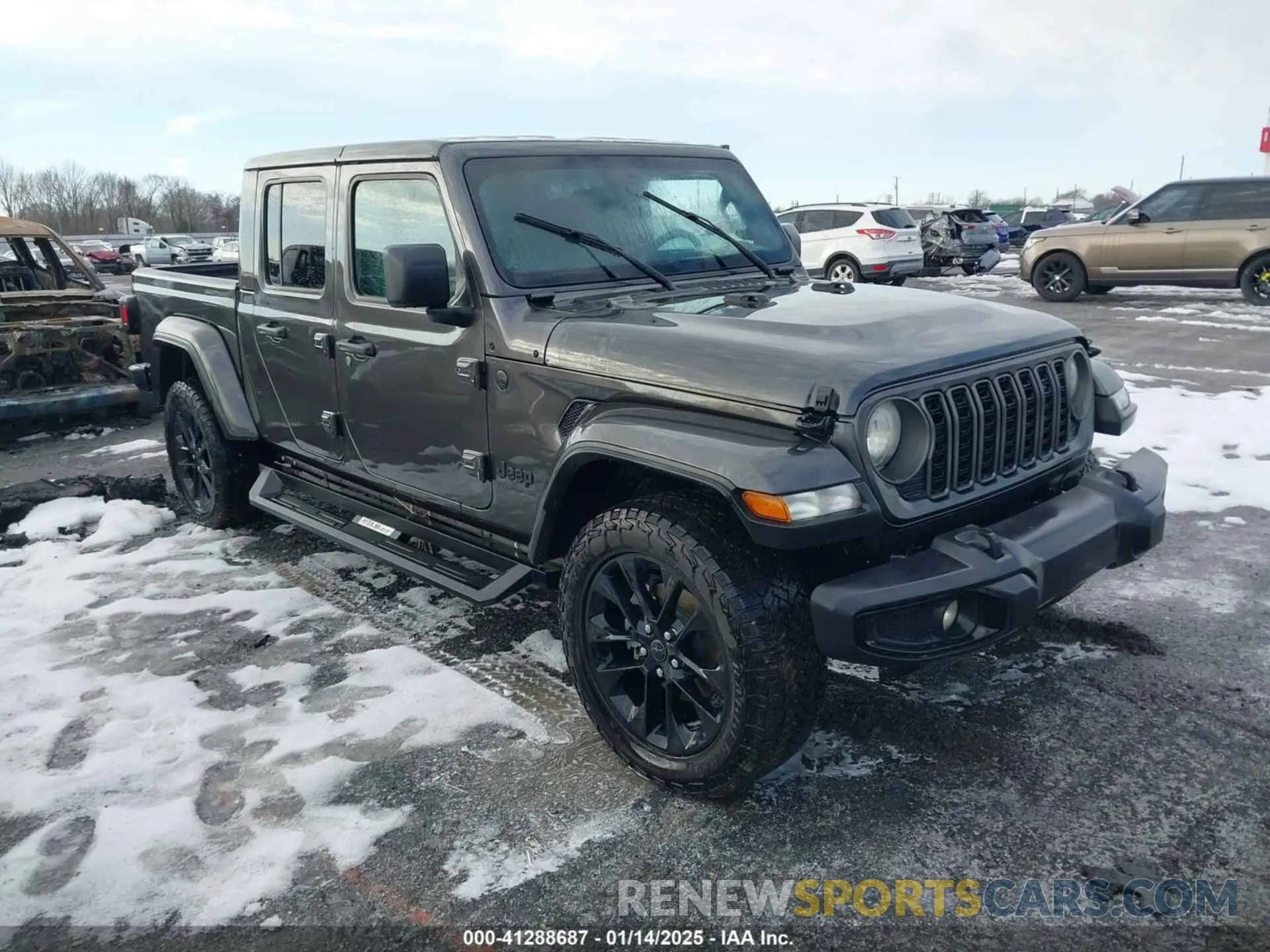 1 Photograph of a damaged car 1C6HJTAG6RL133538 JEEP GLADIATOR 2024