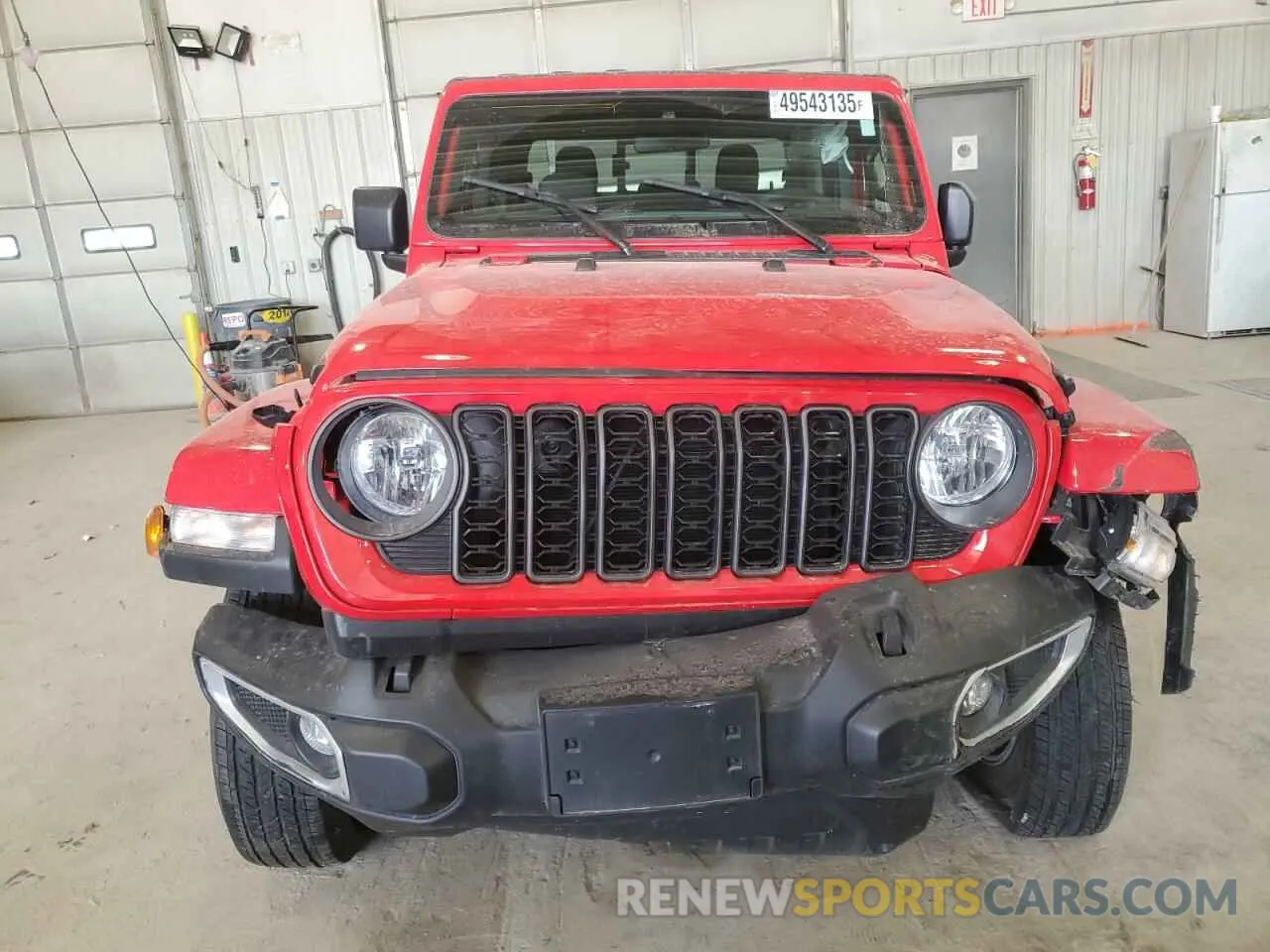 5 Photograph of a damaged car 1C6HJTAG7RL100645 JEEP GLADIATOR 2024
