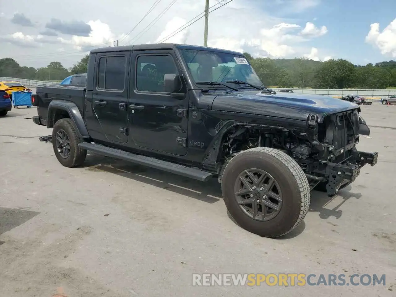 4 Photograph of a damaged car 1C6HJTAG7RL120930 JEEP GLADIATOR 2024