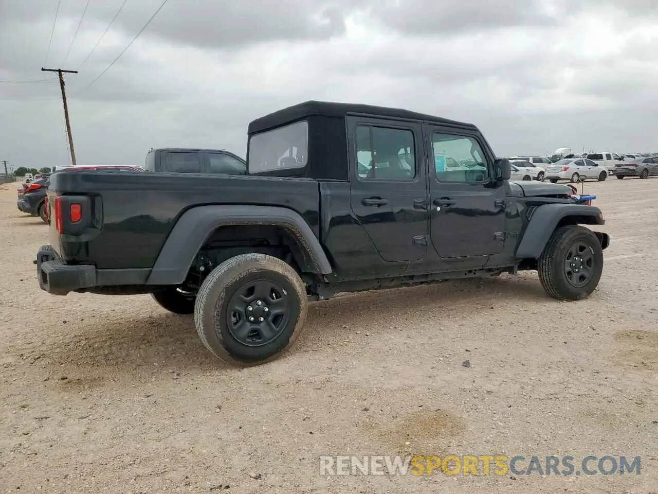 3 Photograph of a damaged car 1C6HJTAG8RL131113 JEEP GLADIATOR 2024