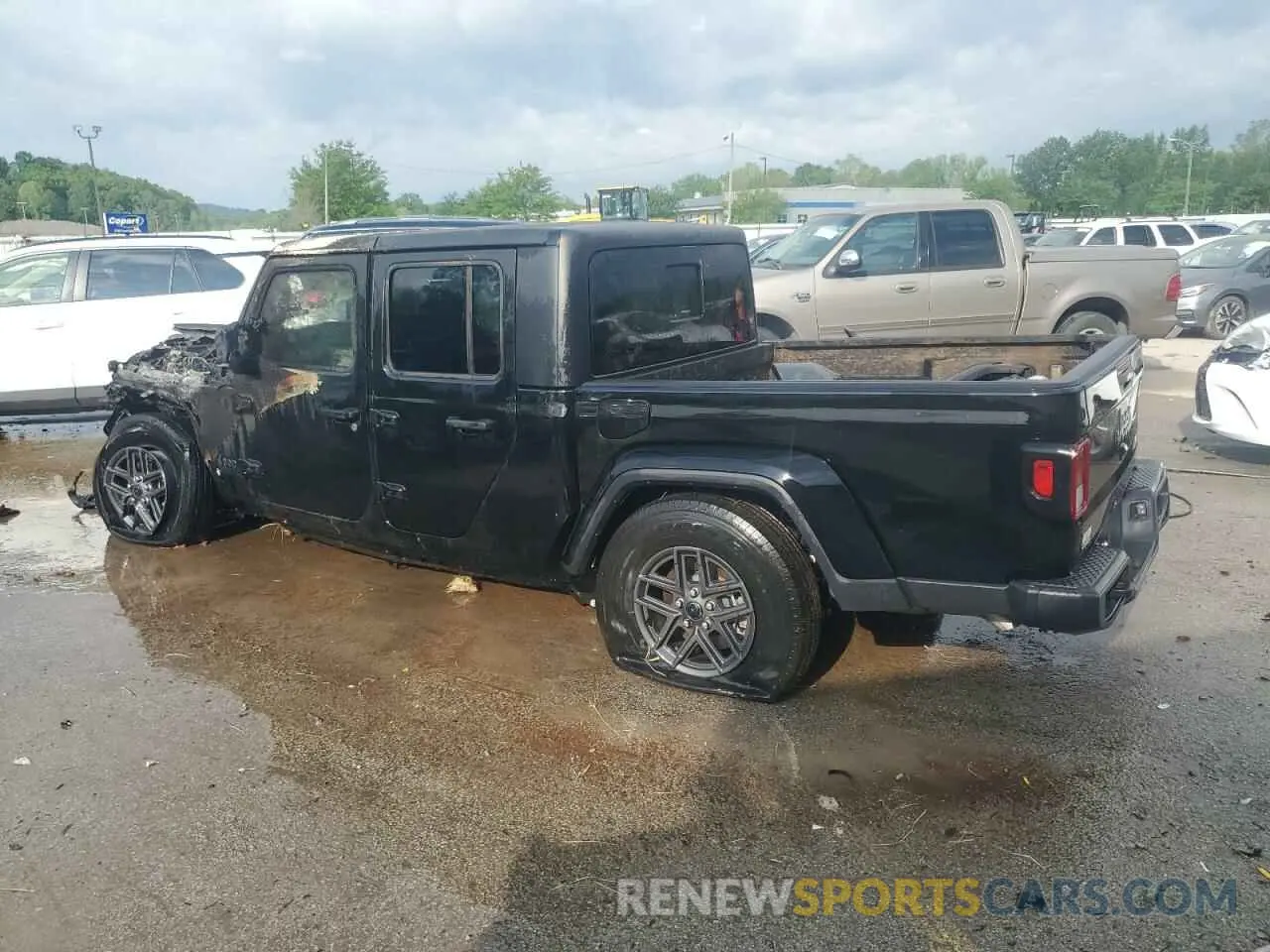 2 Photograph of a damaged car 1C6HJTAGXRL109663 JEEP GLADIATOR 2024