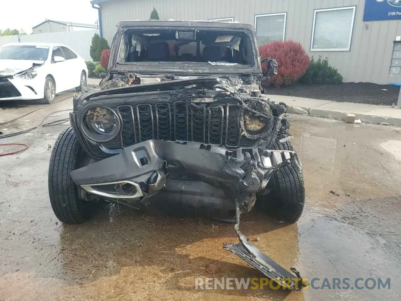 5 Photograph of a damaged car 1C6HJTAGXRL109663 JEEP GLADIATOR 2024