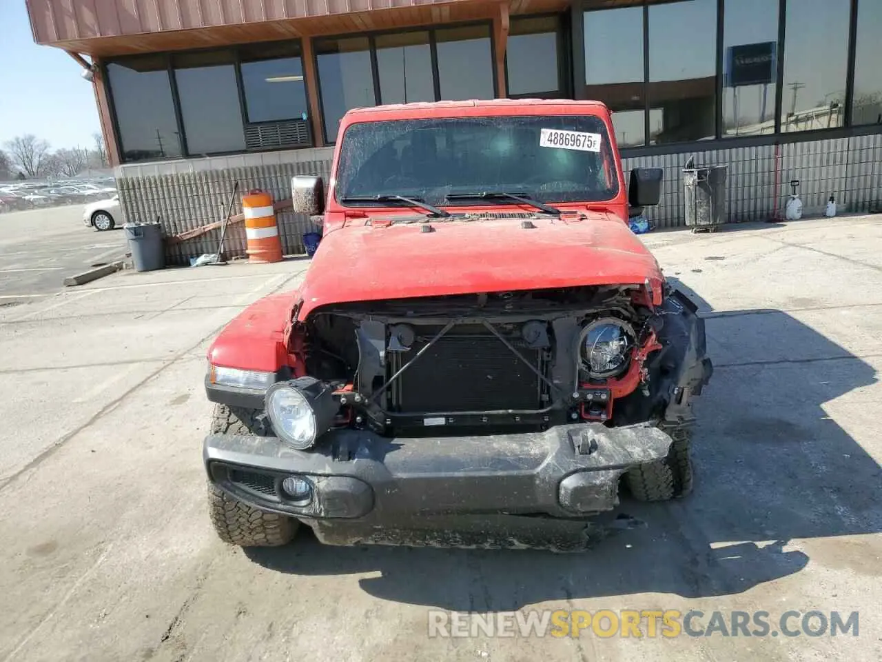 5 Photograph of a damaged car 1C6HJTAGXRL131534 JEEP GLADIATOR 2024
