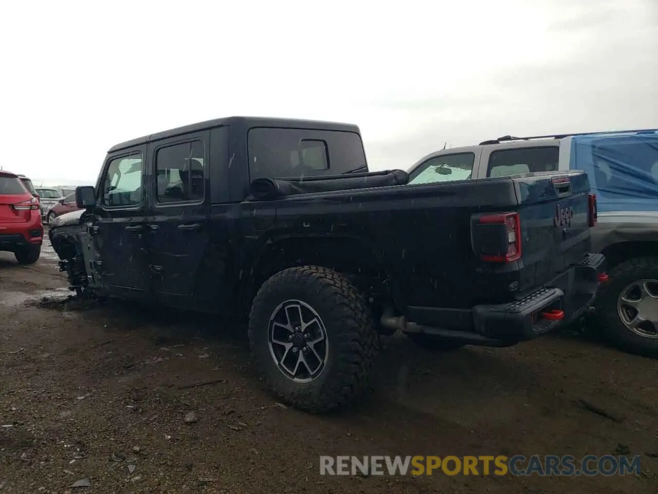2 Photograph of a damaged car 1C6JJTBG0RL104083 JEEP GLADIATOR 2024