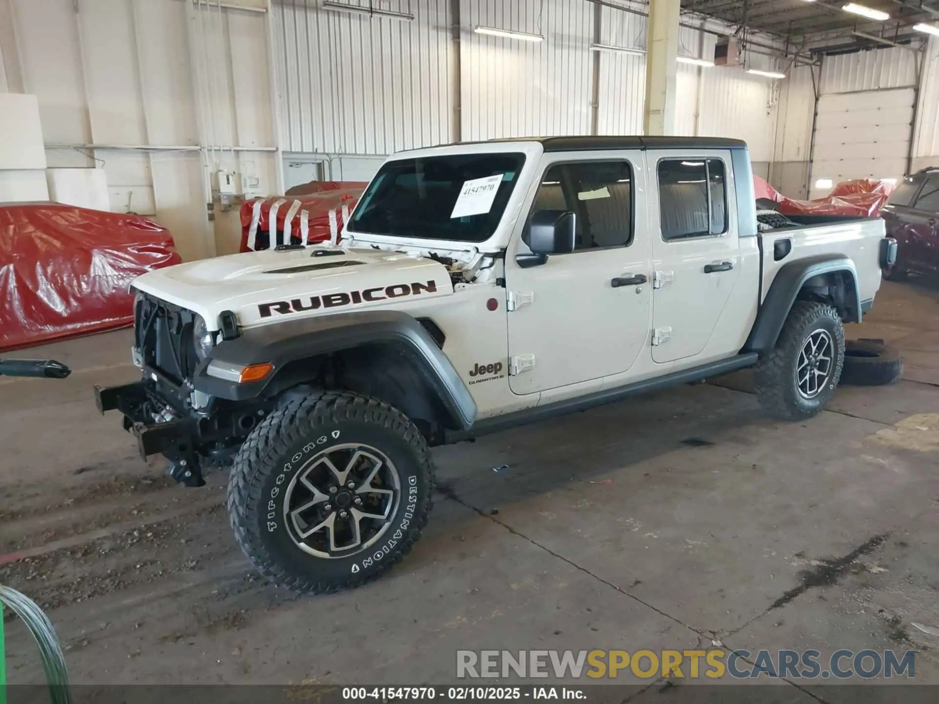 2 Photograph of a damaged car 1C6JJTBG0RL107582 JEEP GLADIATOR 2024