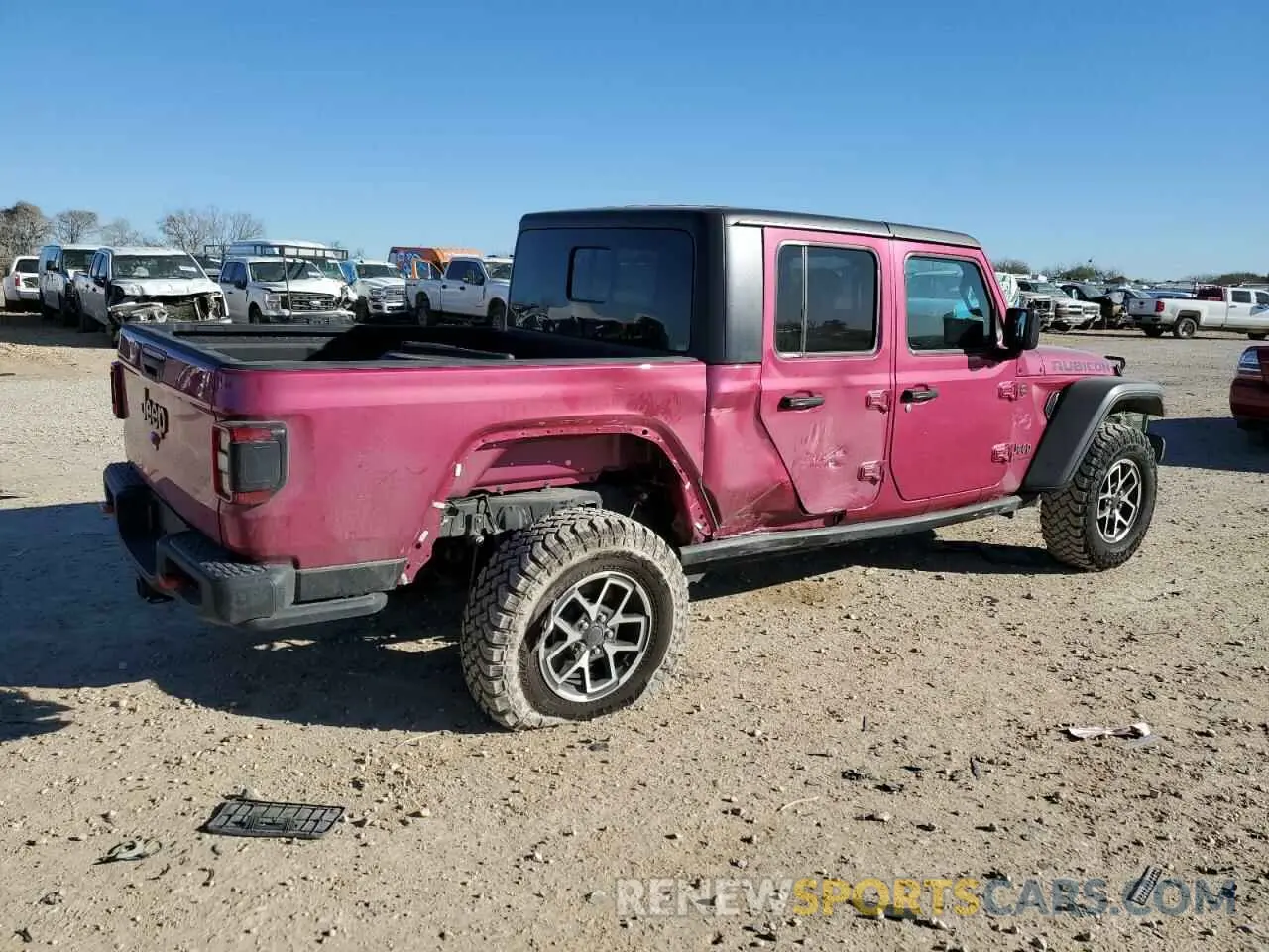 3 Photograph of a damaged car 1C6JJTBG1RL130871 JEEP GLADIATOR 2024
